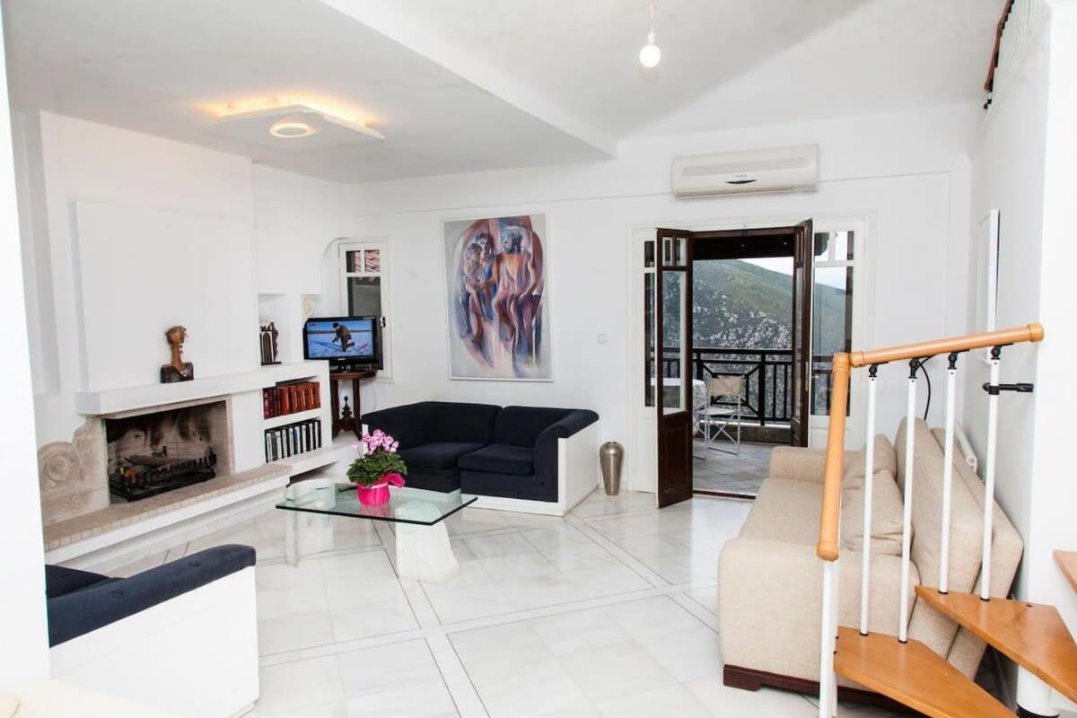 Apollon Stone Villa In Delphi With Breathtaking Views מראה חיצוני תמונה