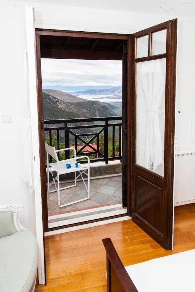 Apollon Stone Villa In Delphi With Breathtaking Views מראה חיצוני תמונה